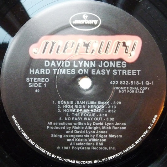 Hard Times On Easy Street - secondary