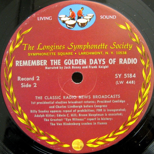 Remember The Golden Days Of Radio Volume 2 - secondary