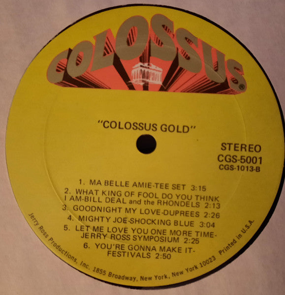 Colossus Gold - secondary