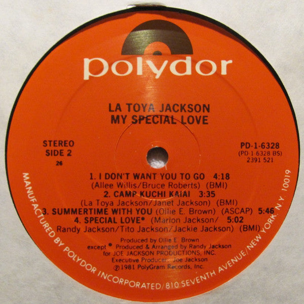 My Special Love - secondary