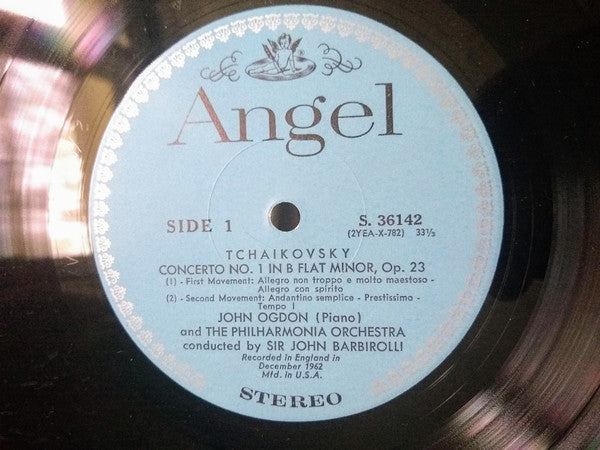 John Ogdon, Sir John Barbirolli, Philharmonia Orchestra - Tchaikovsky/Piano Concerto - Franck/Symphonic Variations