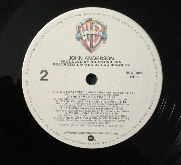 John Anderson - secondary