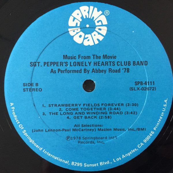 Sgt. Pepper's Lonely Hearts Club Band (Music From The Movie) - secondary