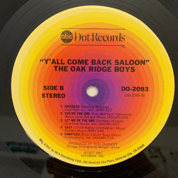 Y'All Come Back Saloon - secondary