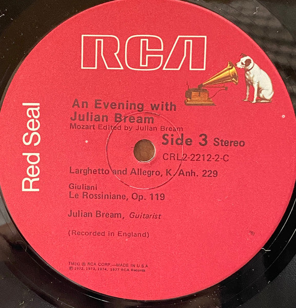An Evening With Julian Bream - secondary