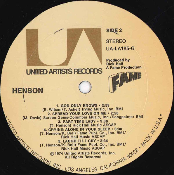 Henson - secondary