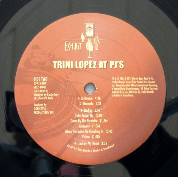 Trini Lopez At PJ's - secondary