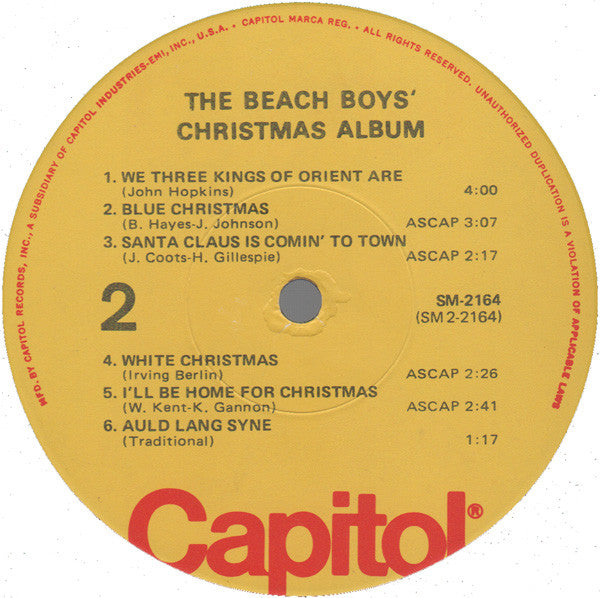 The Beach Boys' Christmas Album - secondary