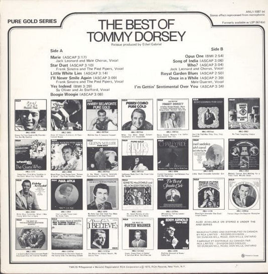 The Best Of Tommy Dorsey - secondary