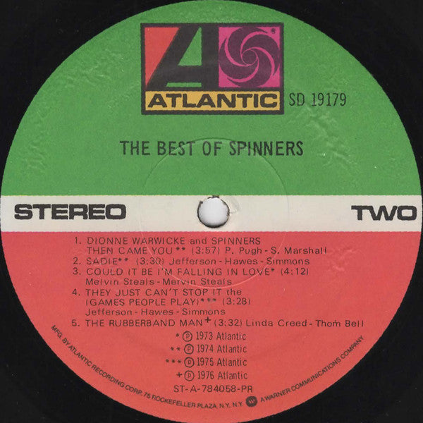 The Best Of Spinners - secondary