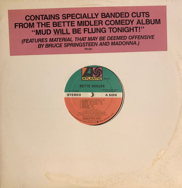 Excerpts From Mud Will Be Flung Tonight! - secondary