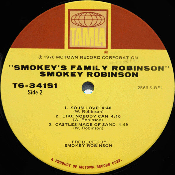 Smokey Robinson - Smokey's Family Robinson