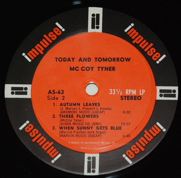 Today And Tomorrow - secondary