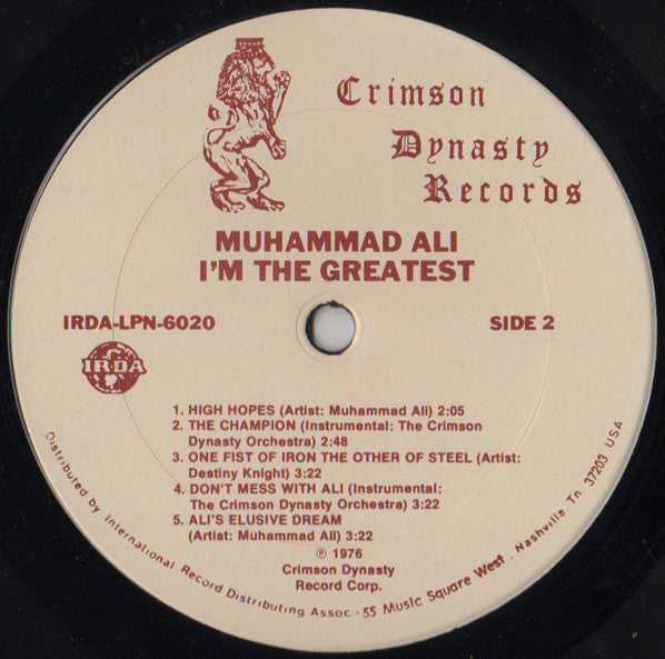 Muhammad Ali - I'm The Greatest
