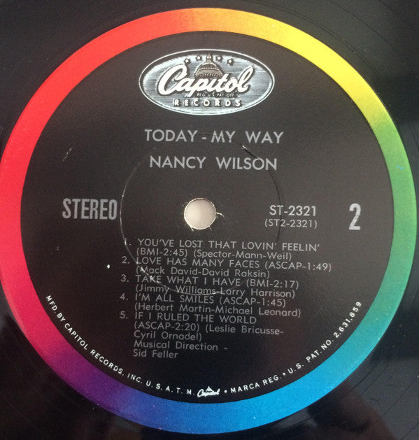 Nancy Wilson - Today - My Way
