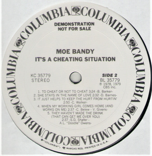 It's A Cheating Situation - secondary