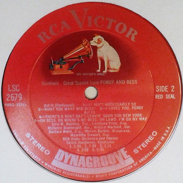 Great Scenes From Porgy And Bess - secondary