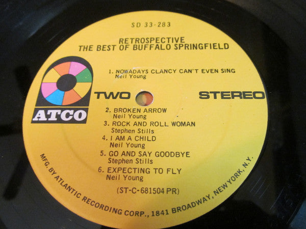 Retrospective The Best Of Buffalo Springfield - secondary