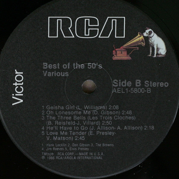 Best Of The 50s - secondary