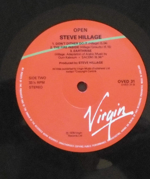 Open - secondary