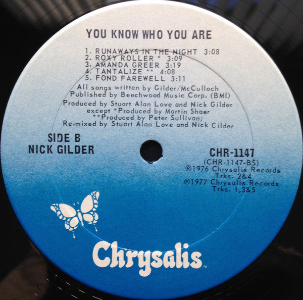Nick Gilder - You Know Who You Are