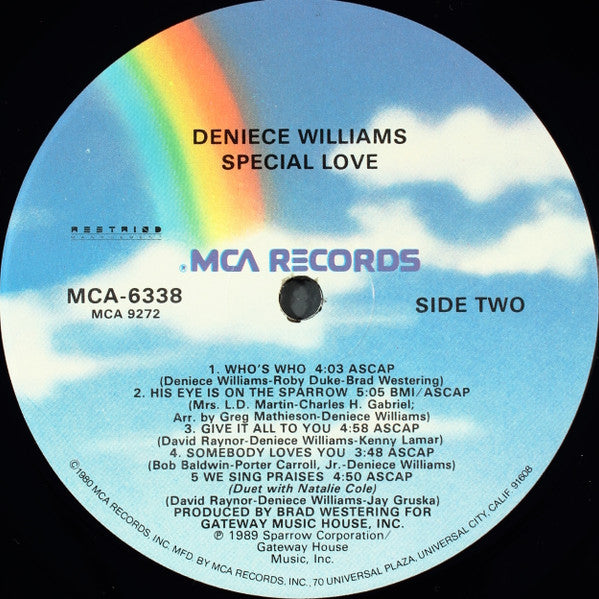 Deniece Williams - Special Love