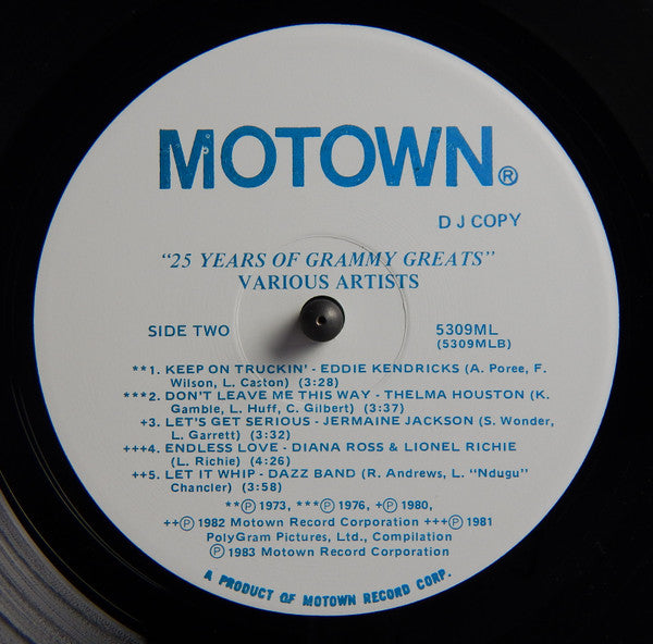 25 Years Of Grammy Greats - secondary