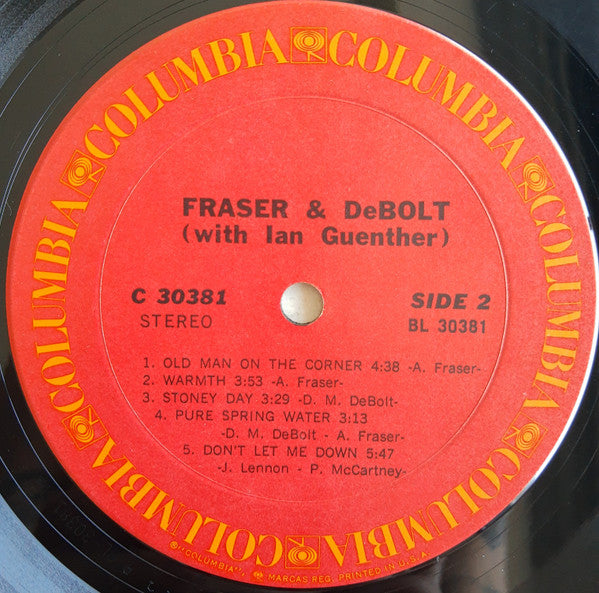 Fraser & DeBolt (With Ian Guenther) - secondary