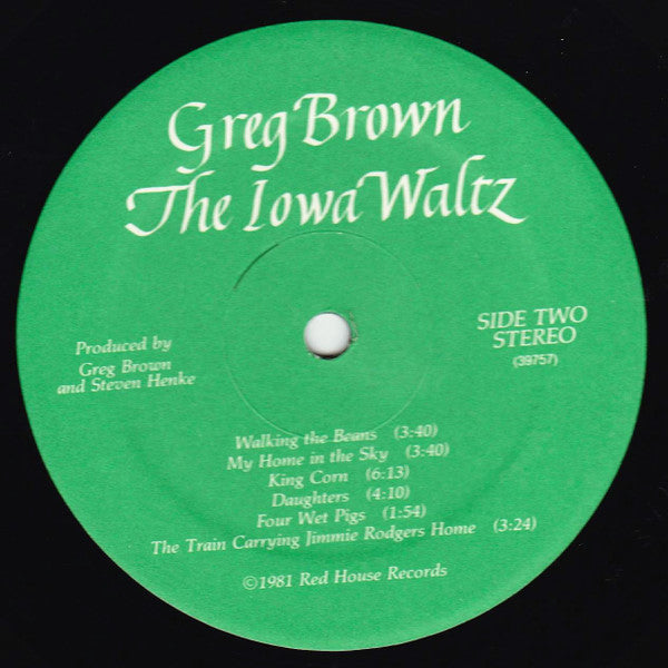 The Iowa Waltz - secondary