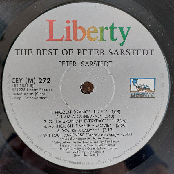 The Best Of Peter Sarstedt - secondary