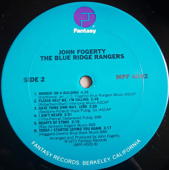 Blue Ridge Rangers - secondary