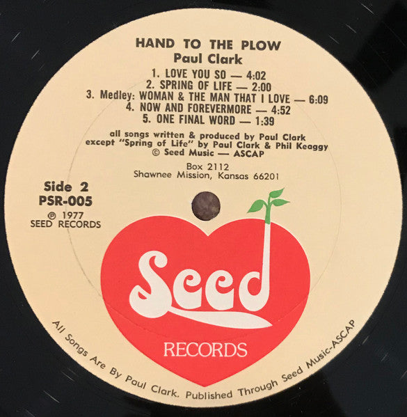 Hand To The Plow - secondary