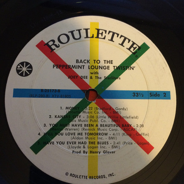 Back At The Peppermint Lounge / Twistin' - secondary