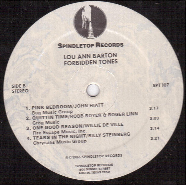 Lou Ann Barton - Forbidden Tones