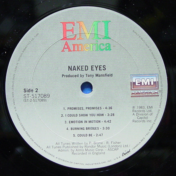Naked Eyes - secondary