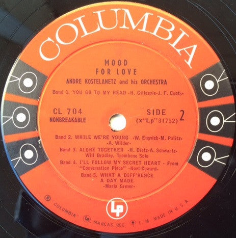 André Kostelanetz And His Orchestra - Mood For Love