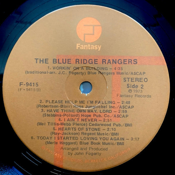 Blue Ridge Rangers - secondary