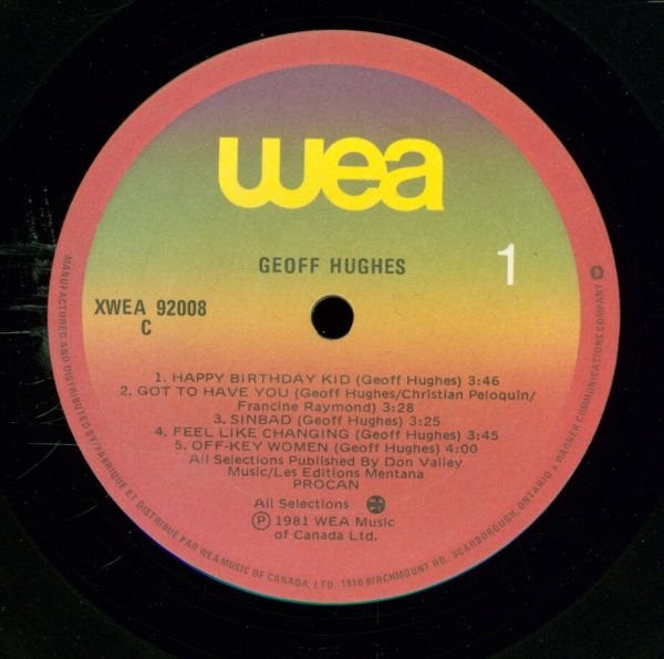 Geoff Hughes - secondary