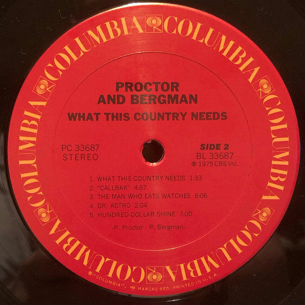 What This Country Needs - secondary