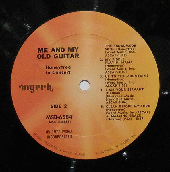 In Concert Me And My Old Guitar - secondary