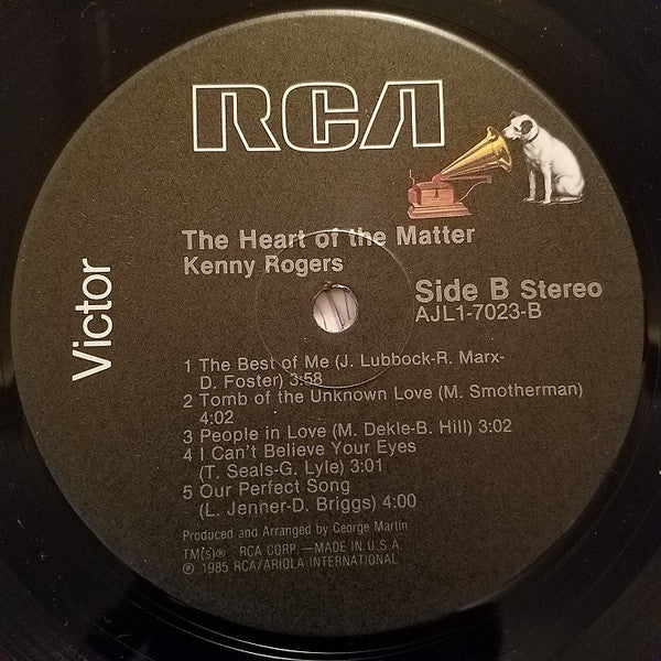 The Heart Of The Matter - secondary