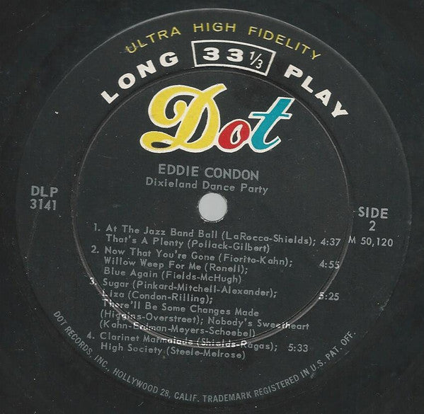 Eddie Condon - Dixieland Dance Party