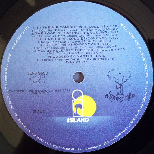 The Secret Policeman's Other Ball (The Music) - secondary