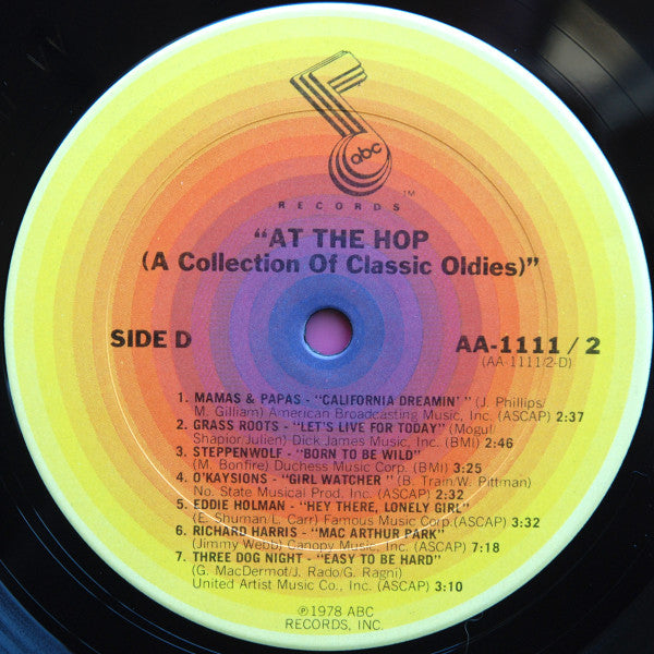 At The Hop (A Collection Of Classic Oldies) - secondary
