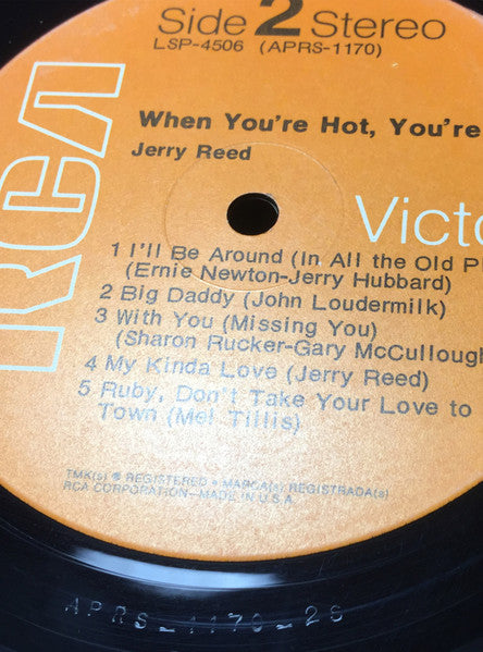 Jerry Reed - When You're Hot, You're Hot