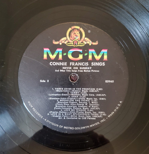 Connie Francis - Never On Sunday