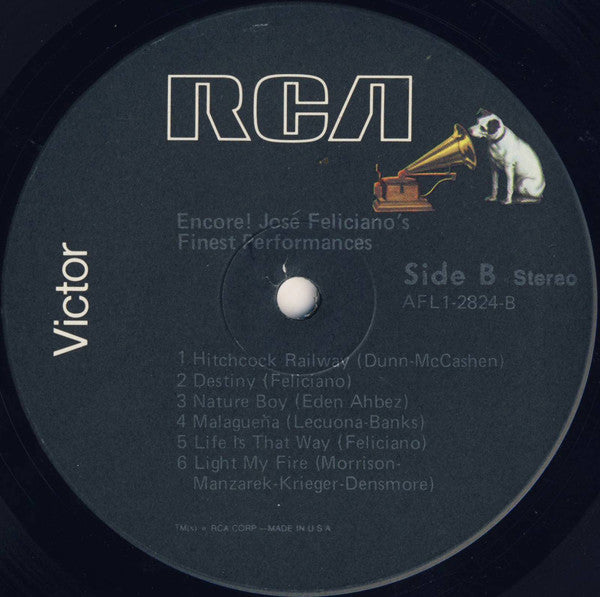 Encore! José Feliciano's Finest Performances - secondary