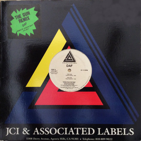 12" Single: Deutsch Amerikanische Freundschaft - The Gun