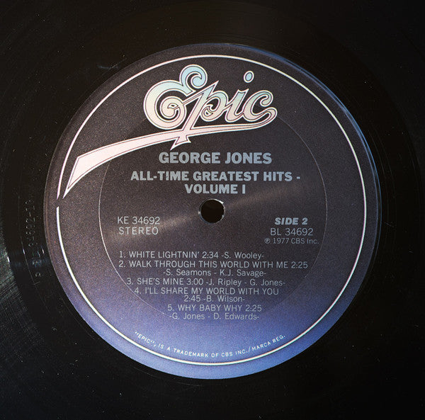 All-Time Greatest Hits Volume I - secondary