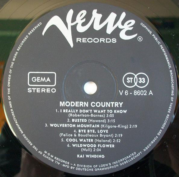 Kai Winding - Modern Country